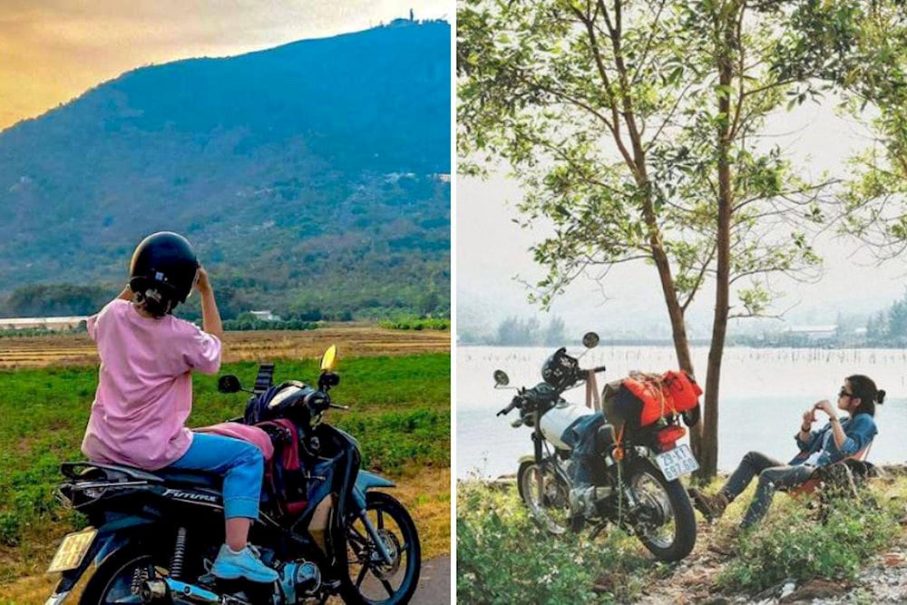 Xe máy là phương tiện được nhiều người ưu ái 
